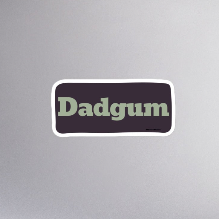 Vinyl Stickers, Midwest Phrases, Dadgum