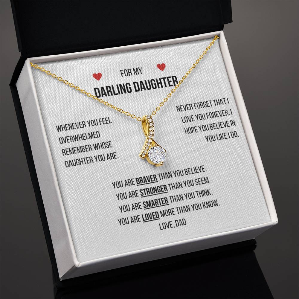 Daughter Gifts, Gifts from Dad, Pendant Necklace