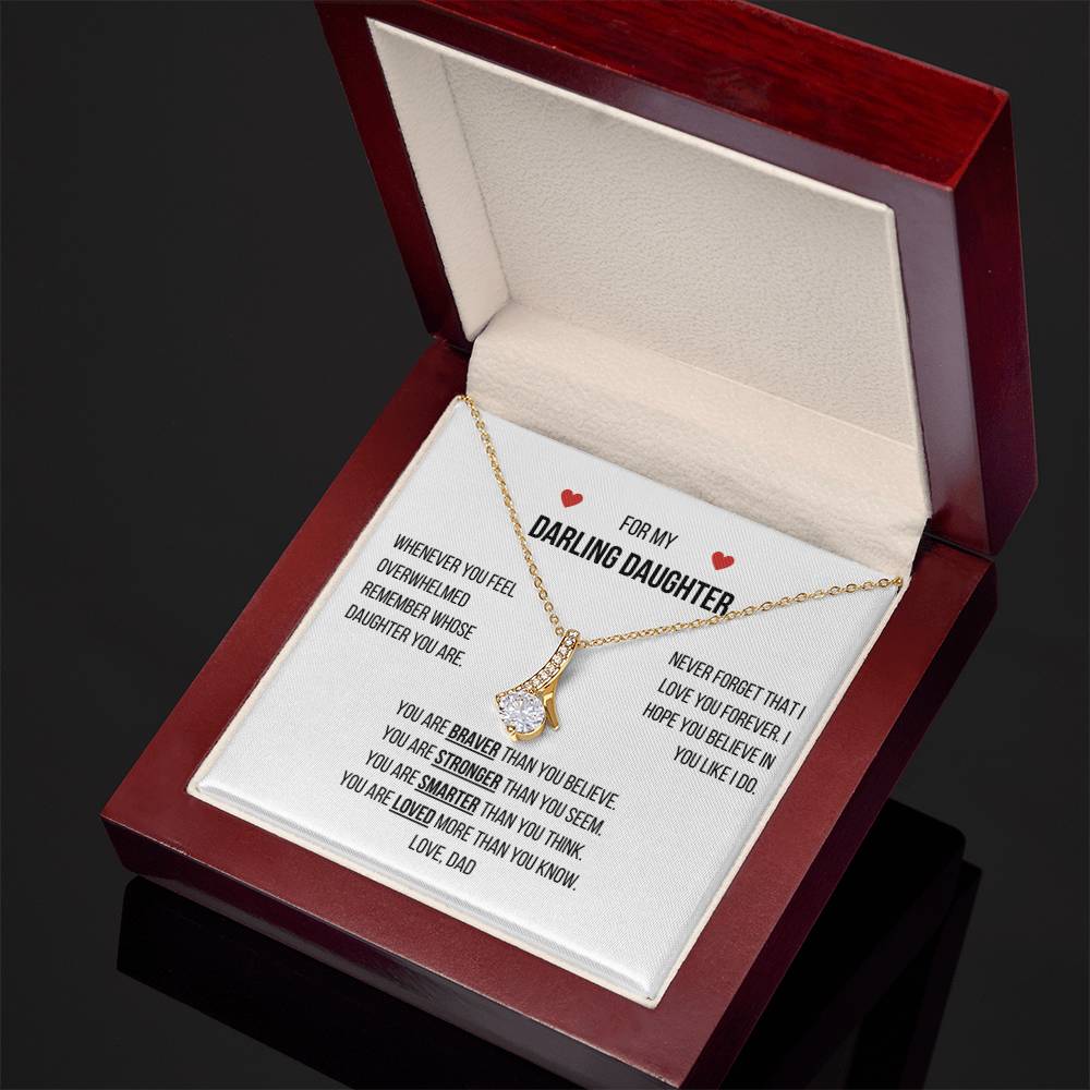 Daughter Gifts, Gifts from Dad, Pendant Necklace