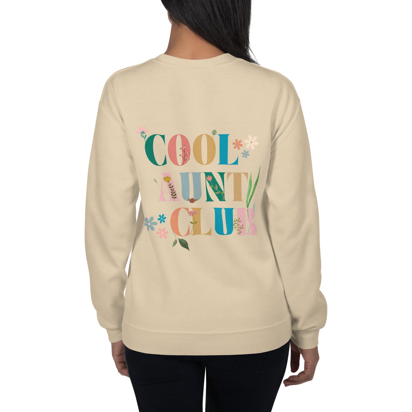 Cool Aunt Club Unisex Sweatshirt, Gift for your Aunt - Multiple Colors Available