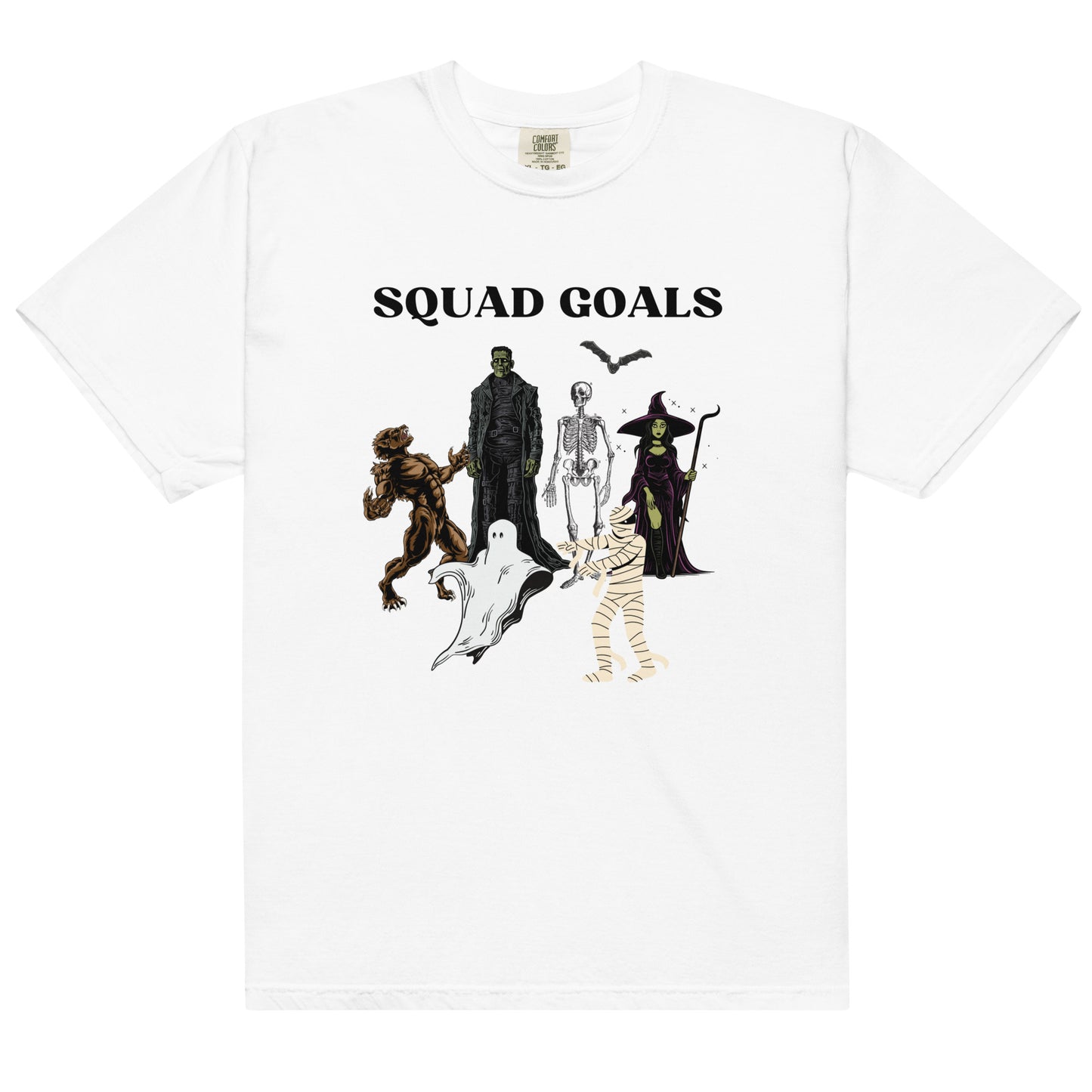 Halloween T, Halloween, Monster, Squad Goals - Multiple Colors Available