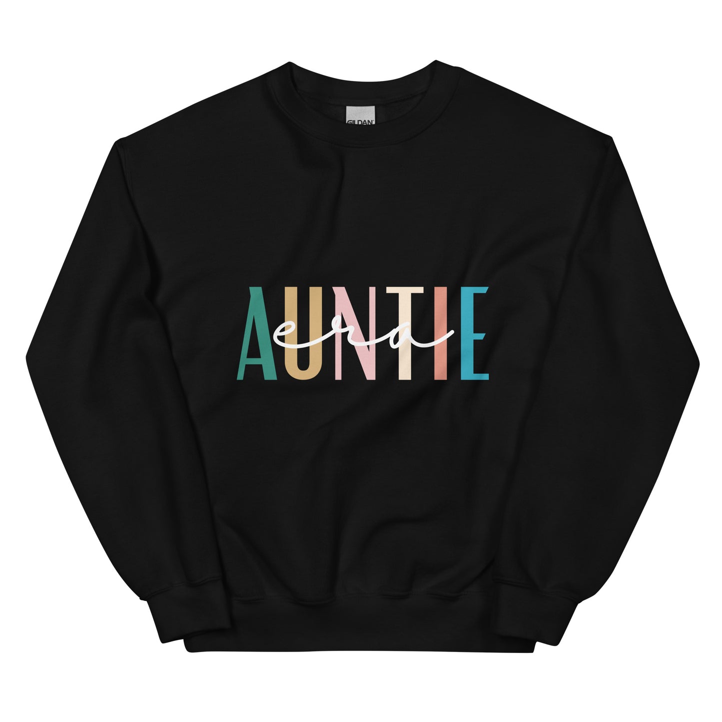 Sweatshirt, Auntie Era, Dark Colors - Multiple Colors Available