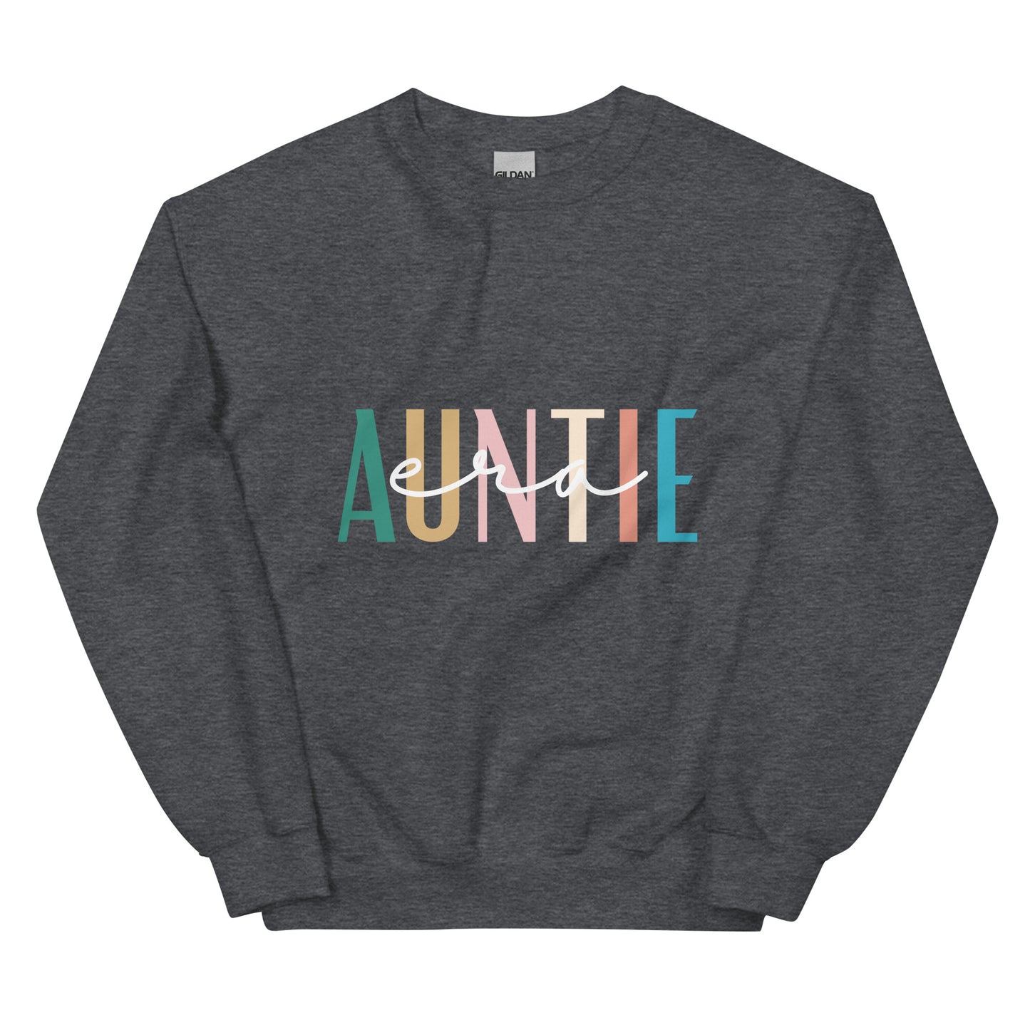 Sweatshirt, Auntie Era, Dark Colors - Multiple Colors Available