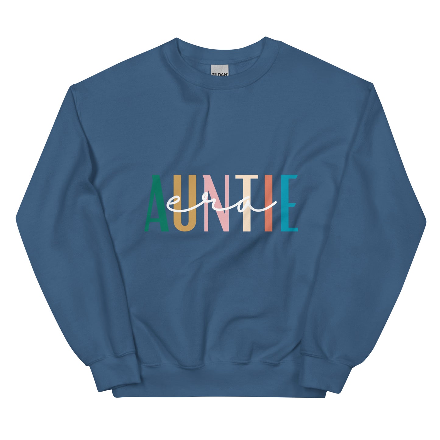 Sweatshirt, Auntie Era, Dark Colors - Multiple Colors Available