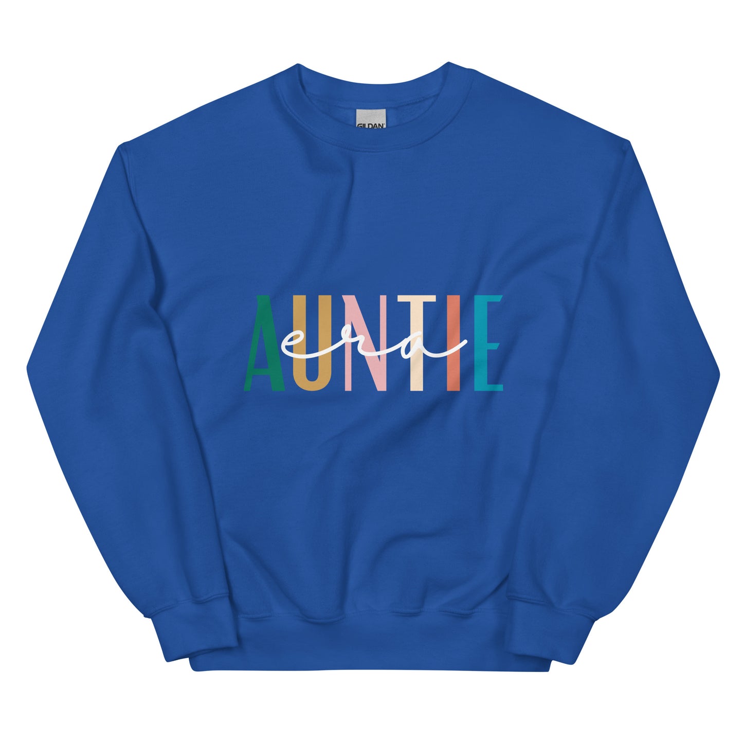 Sweatshirt, Auntie Era, Dark Colors - Multiple Colors Available