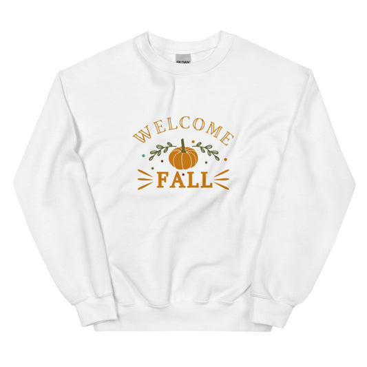 Autumn Sweatshirt, Welcome Fall - Multiple Colors Available