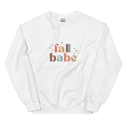 Halloween Sweatshirt, Autumn, Fall Babe - Multiple Colors Available