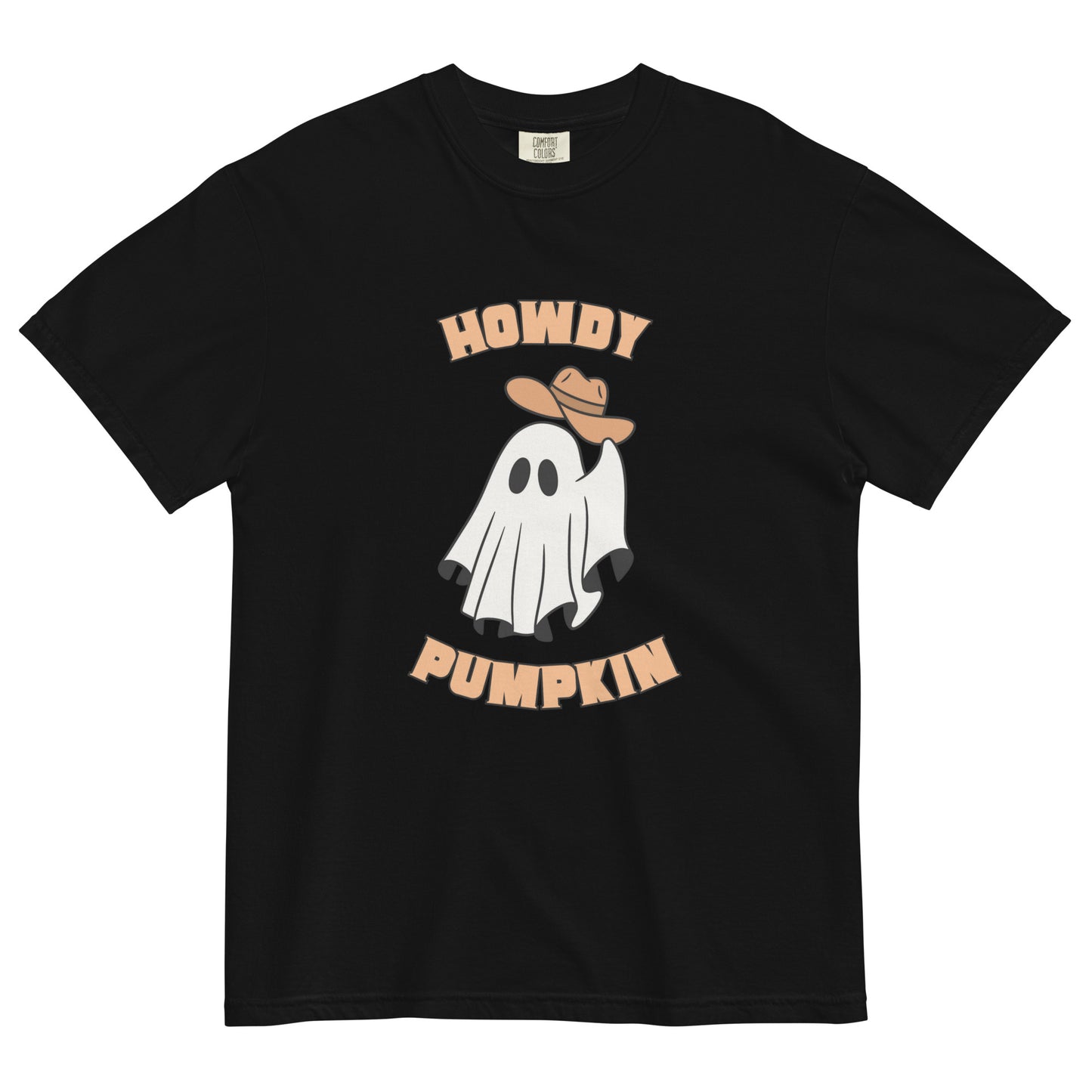 Halloween T, Humor, Howdy Pumpkin - Multiple Colors Available