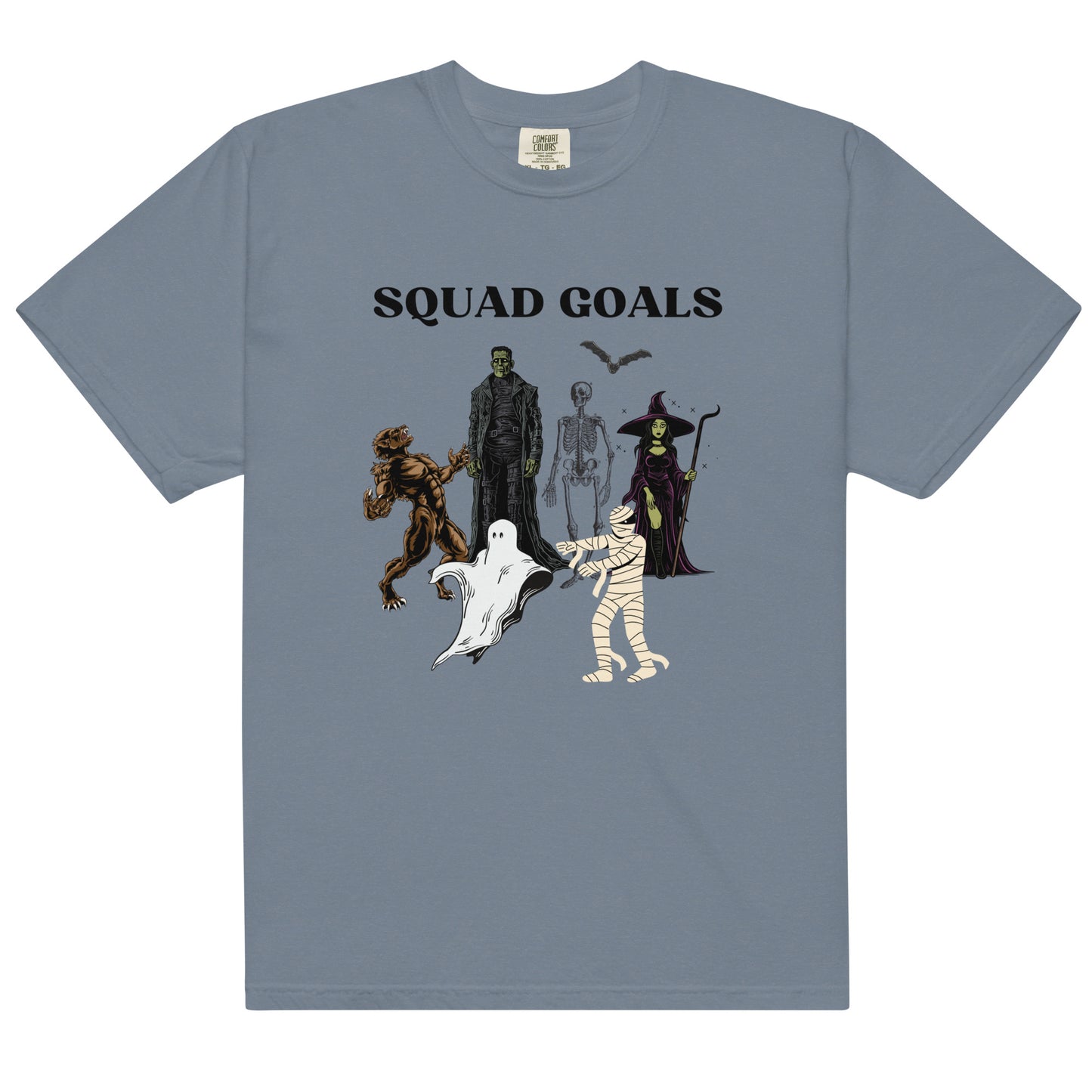 Halloween T, Halloween, Monster, Squad Goals - Multiple Colors Available