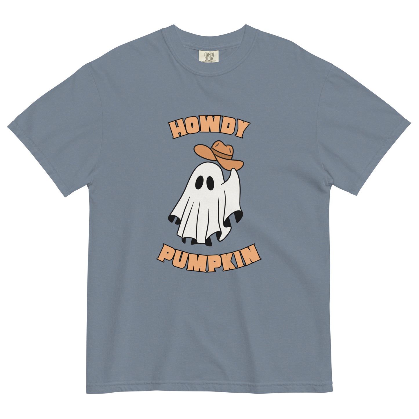 Halloween T, Humor, Howdy Pumpkin - Multiple Colors Available