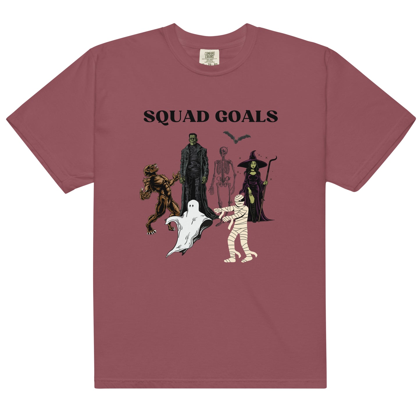 Halloween T, Halloween, Monster, Squad Goals - Multiple Colors Available