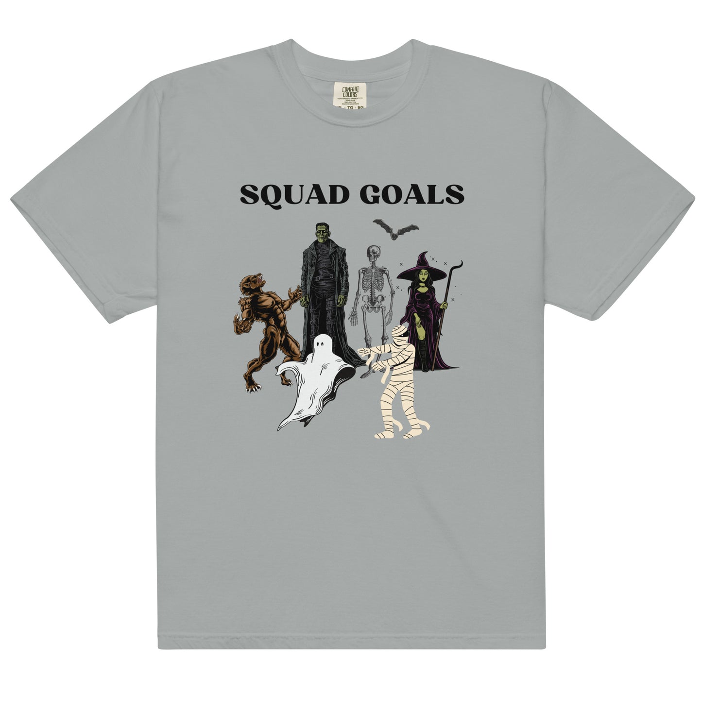 Halloween T, Halloween, Monster, Squad Goals - Multiple Colors Available