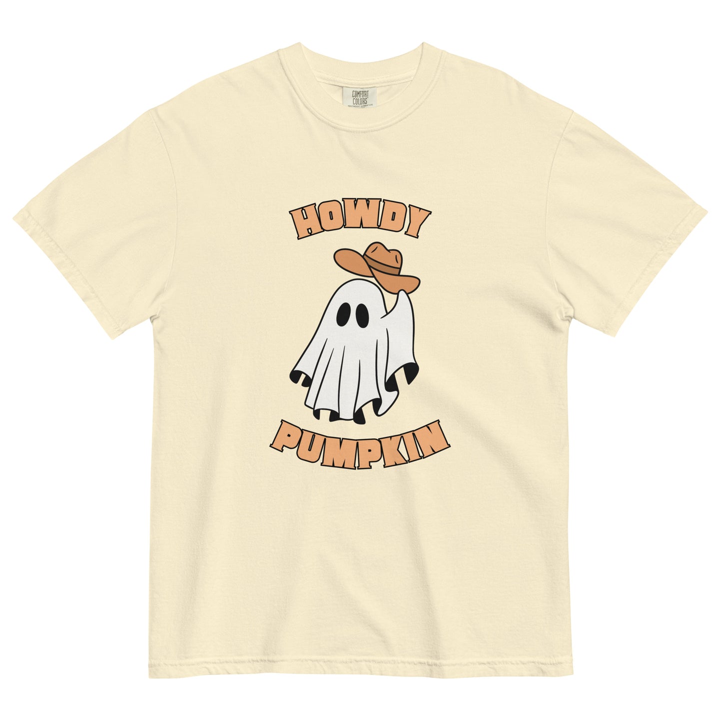 Halloween T, Humor, Howdy Pumpkin - Multiple Colors Available