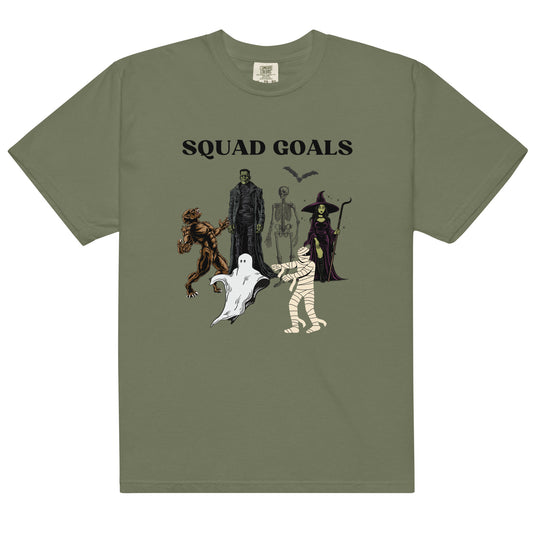 Halloween T, Halloween, Monster, Squad Goals - Multiple Colors Available