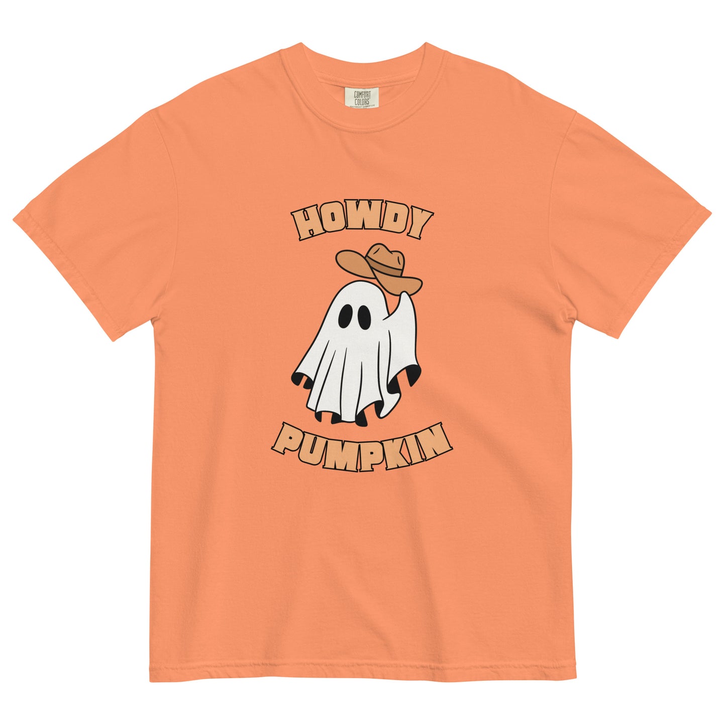 Halloween T, Humor, Howdy Pumpkin - Multiple Colors Available