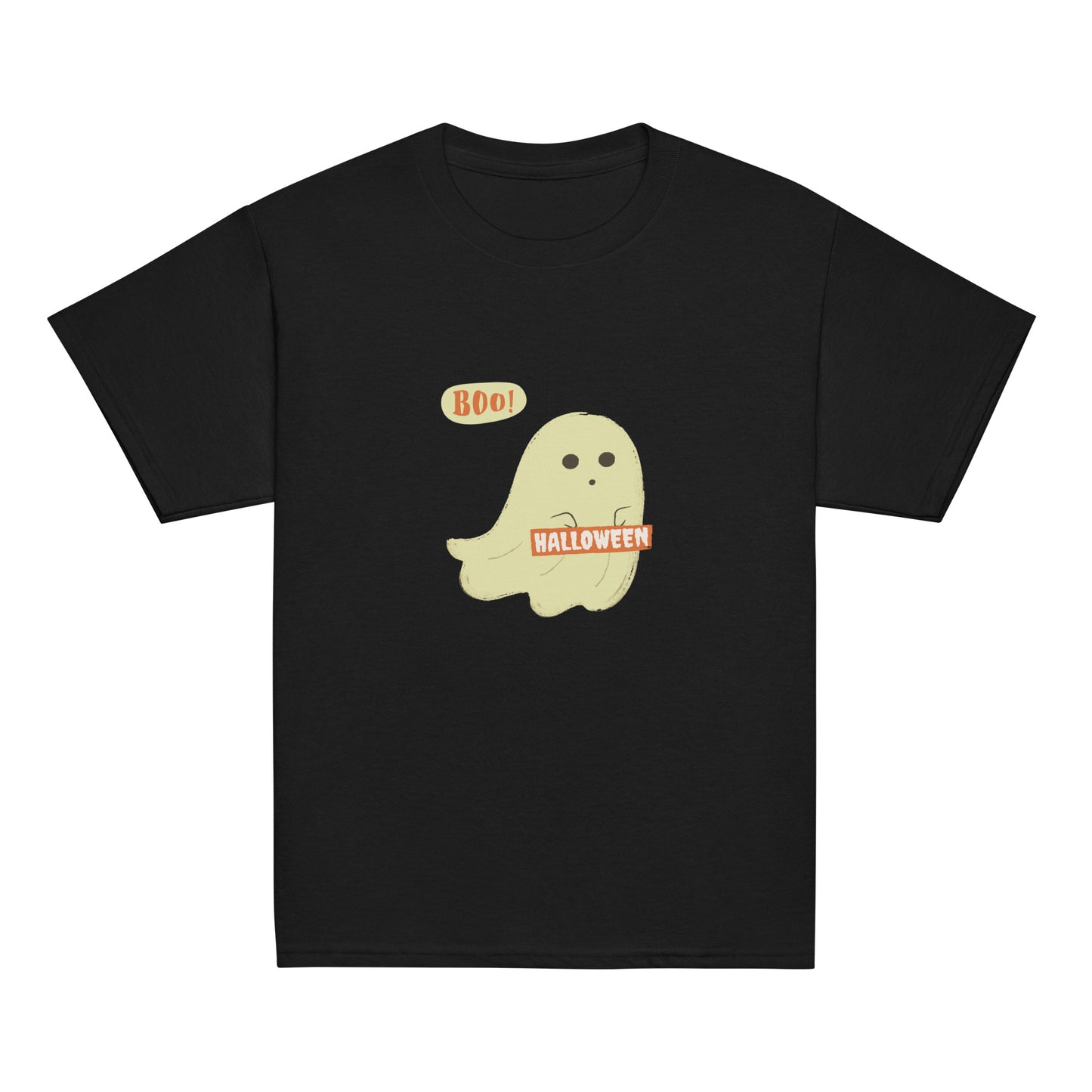 Halloween T, Ghost, Pumpkin, Youth Sizes- Multiple Colors Available