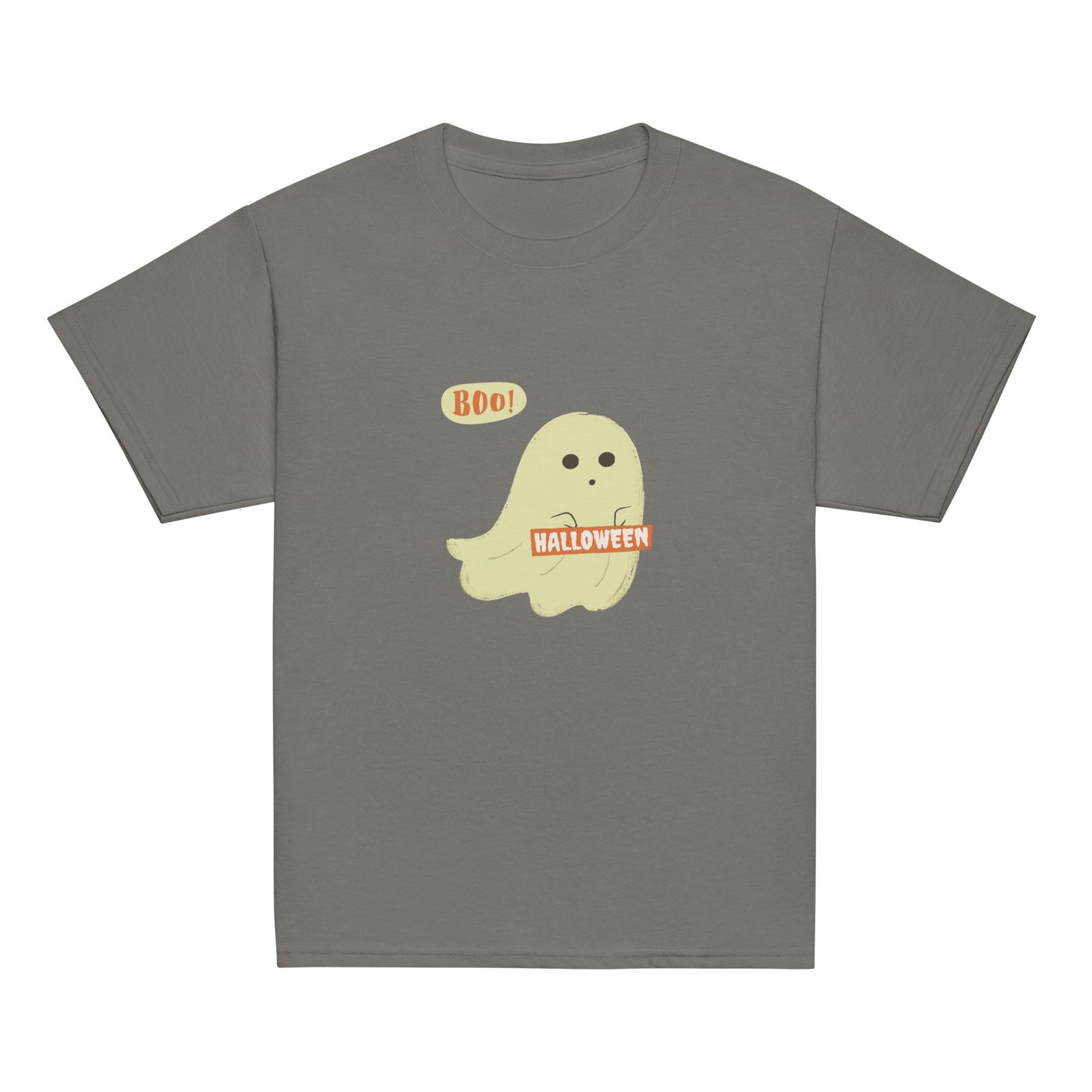 Halloween T, Ghost, Pumpkin, Youth Sizes- Multiple Colors Available