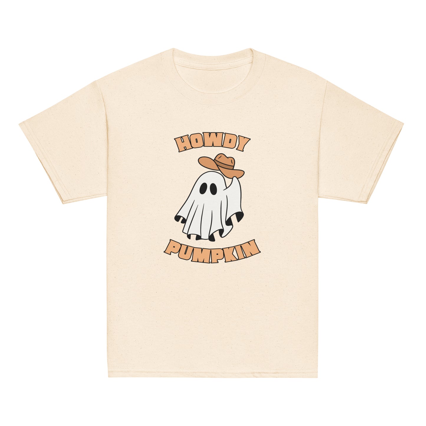 Halloween T, Howdy Pumpkin, Youth Sizes - Multiple Colors Available