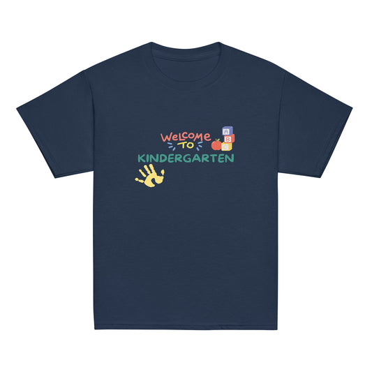 Kindergarten T-shirt, Youth Sizes - Multiple Colors Available