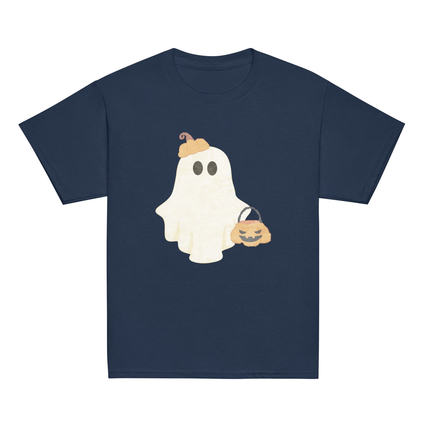 Halloween T, Ghost, Pumpkin, Trick or Treat, Youth Sizes- Multiple Colors Available