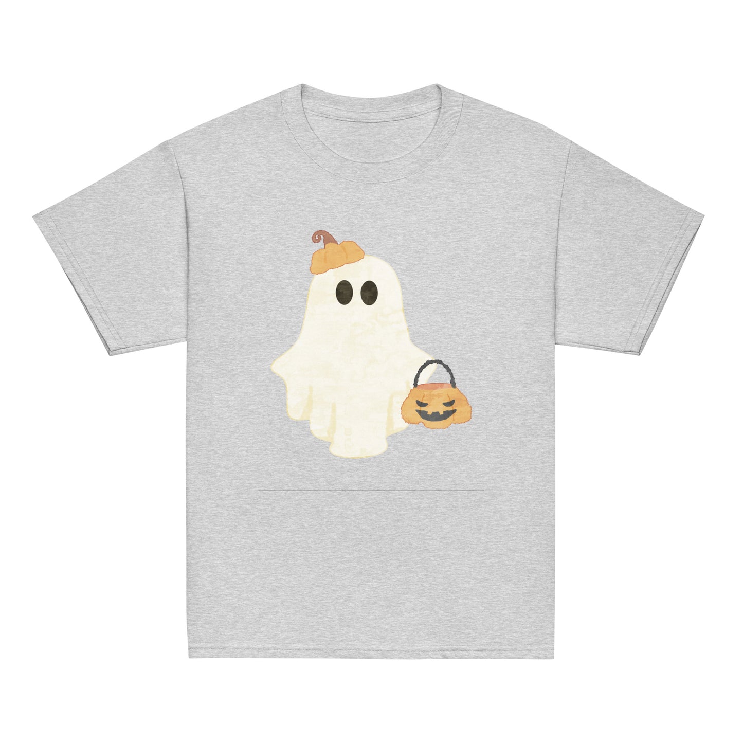 Halloween T, Ghost, Pumpkin, Trick or Treat, Youth Sizes- Multiple Colors Available